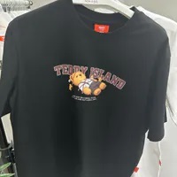 [S] TEDDYISLAND WE MAY BE A SMALL ISLAND BUT WE ARE NOT SMALL BEAR,BLACK, SZZ400 (SZZ400)