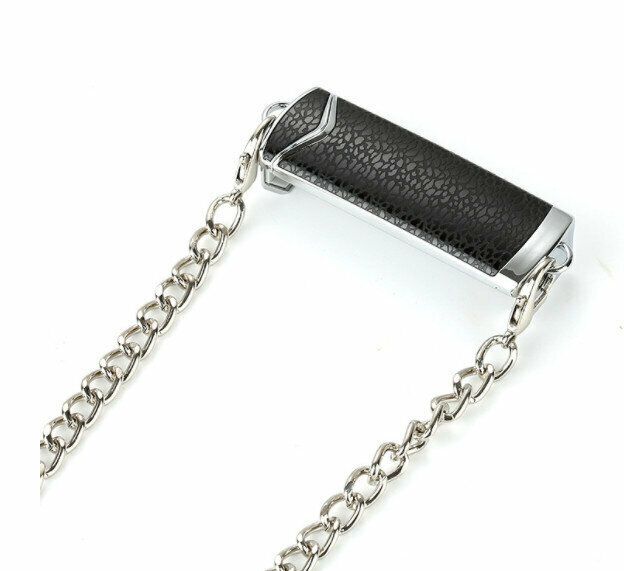 Mobile phone crossbody clip color [black + silver]