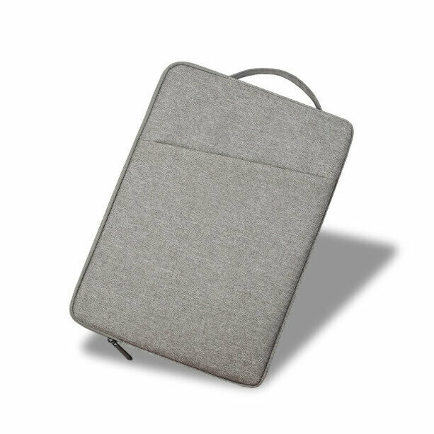 Double-layer waterproof and shockproof laptop sleeve (gray 13 inches)