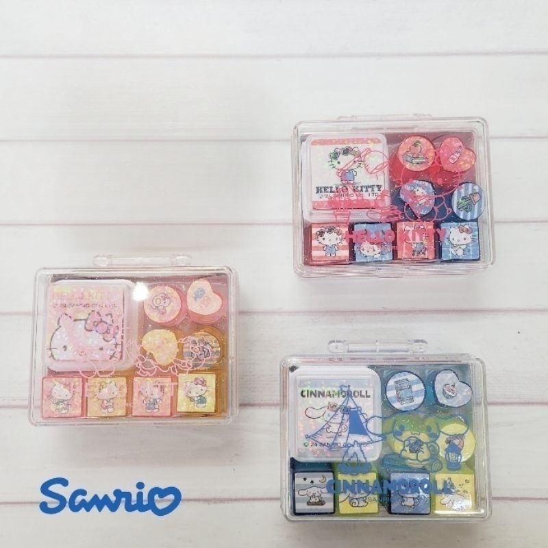 Sanrio 三麗鷗 Hello Kitty 小盒裝印章組