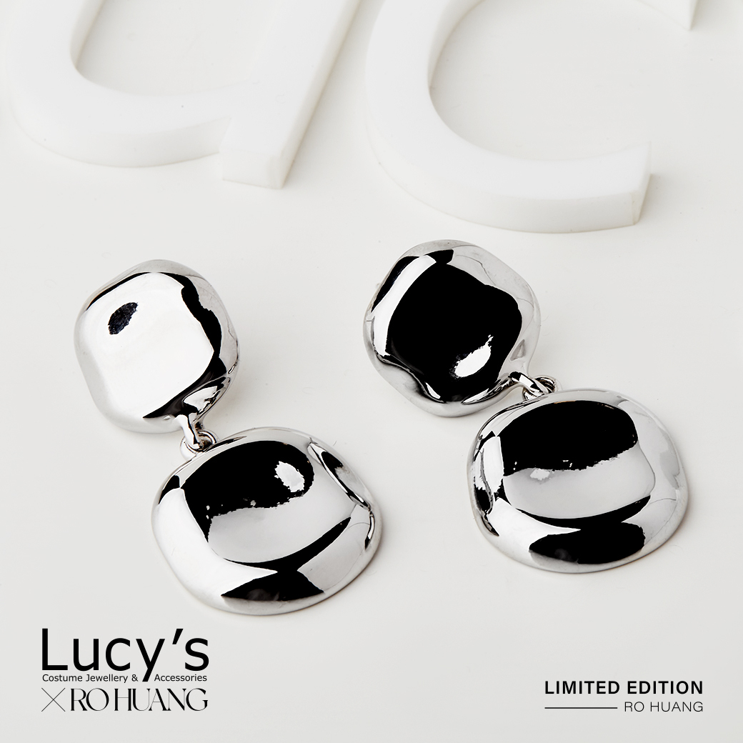 Lucy's X RO HUANG．耳環 (二色) (116596/116597)