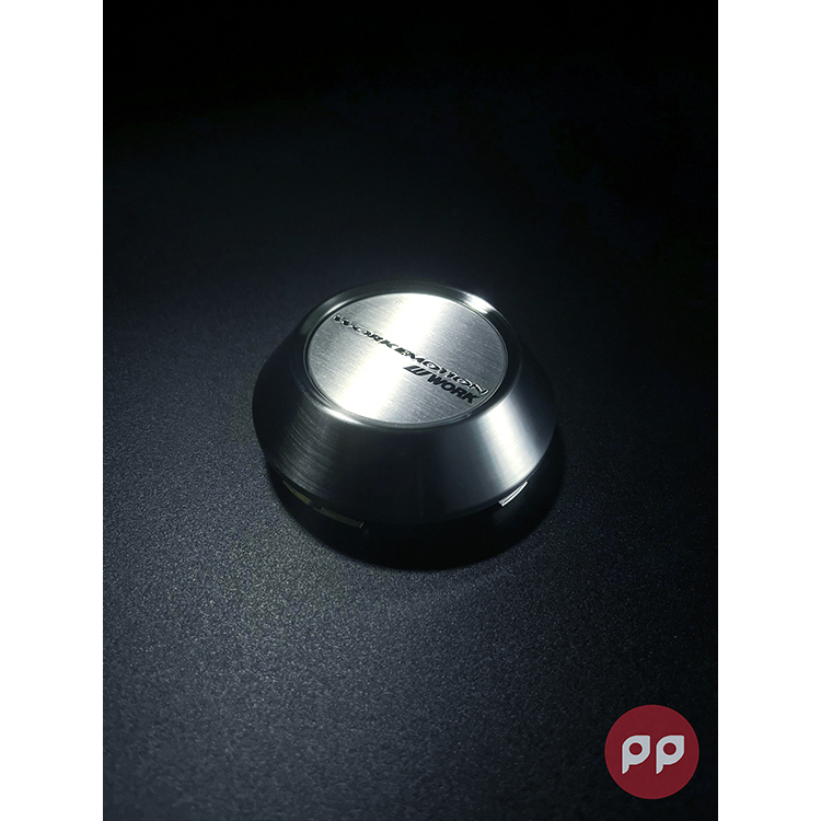 WORK EMOTION 中心蓋(高-銀圈銀面)