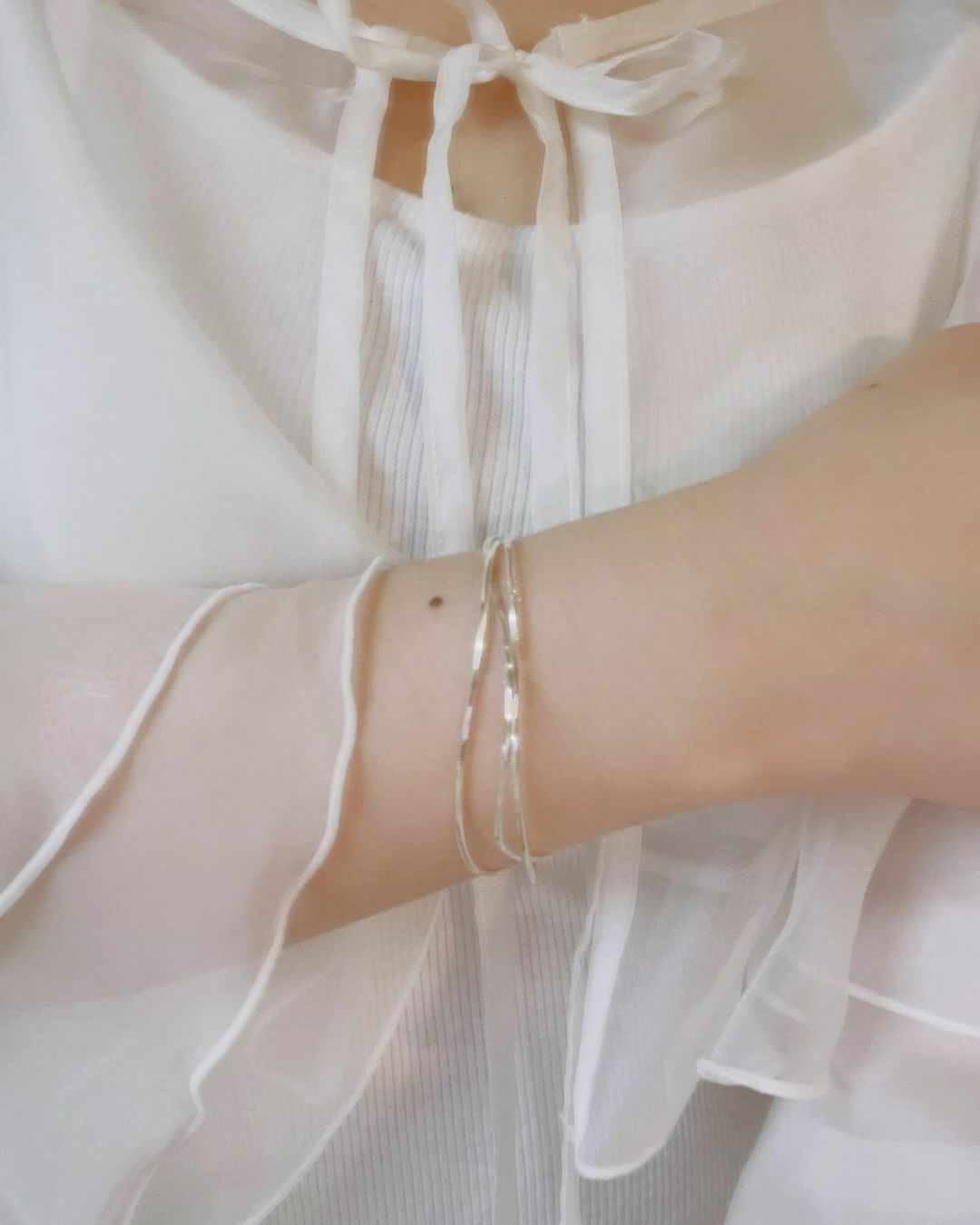 B04 Sparkling luminous bracelet - silver925