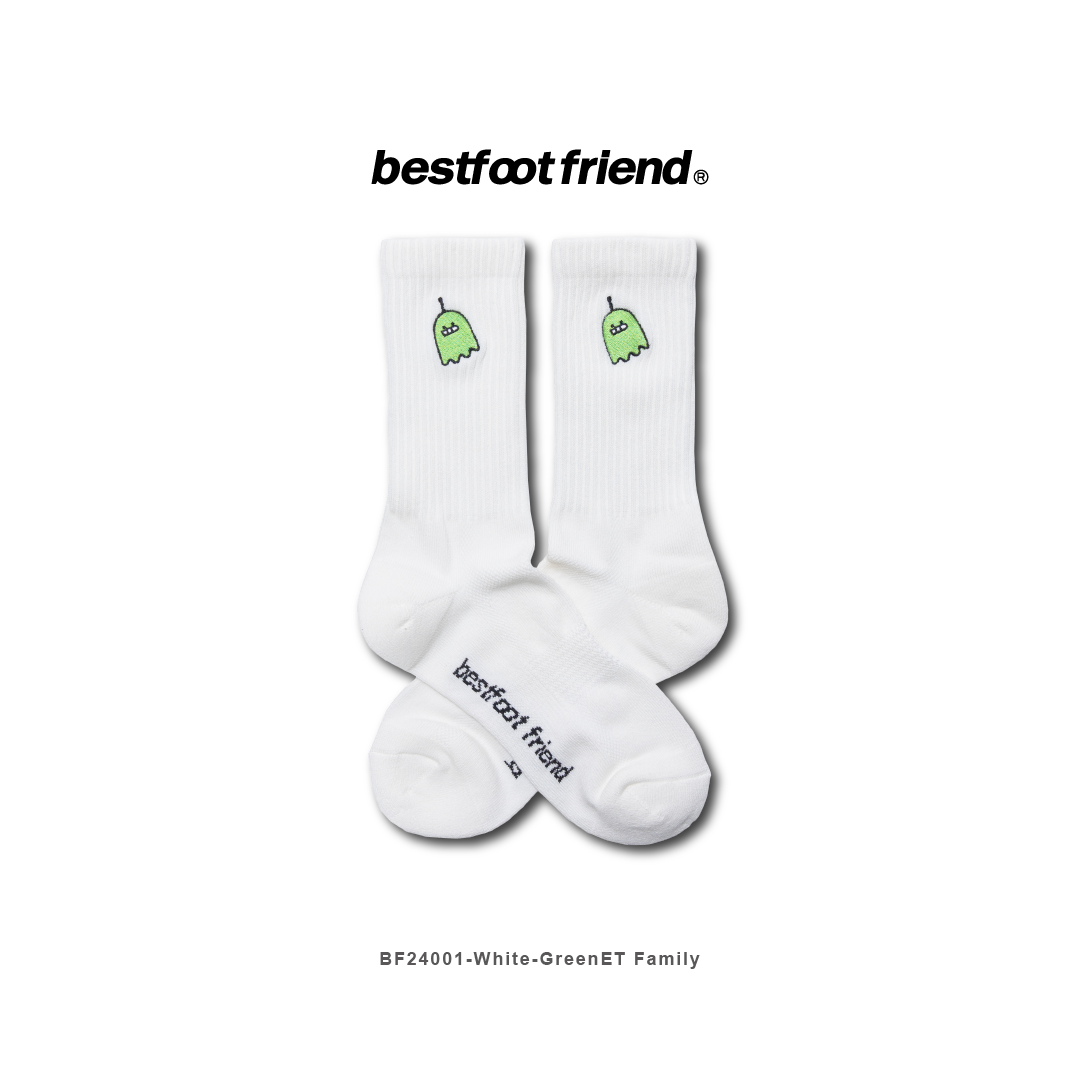 Best Foot Friend Green ET Family Socks
