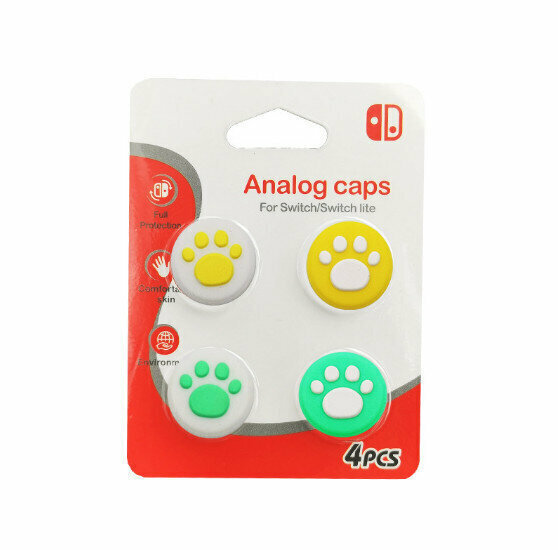 switch cat's claw rocker cap keycap (flat cat's scratch hat yellow-green set)
