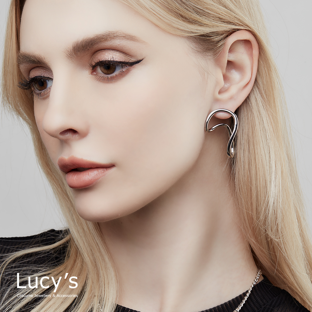 Lucy's X RO HUANG．耳環 (二色) (116611/116612)