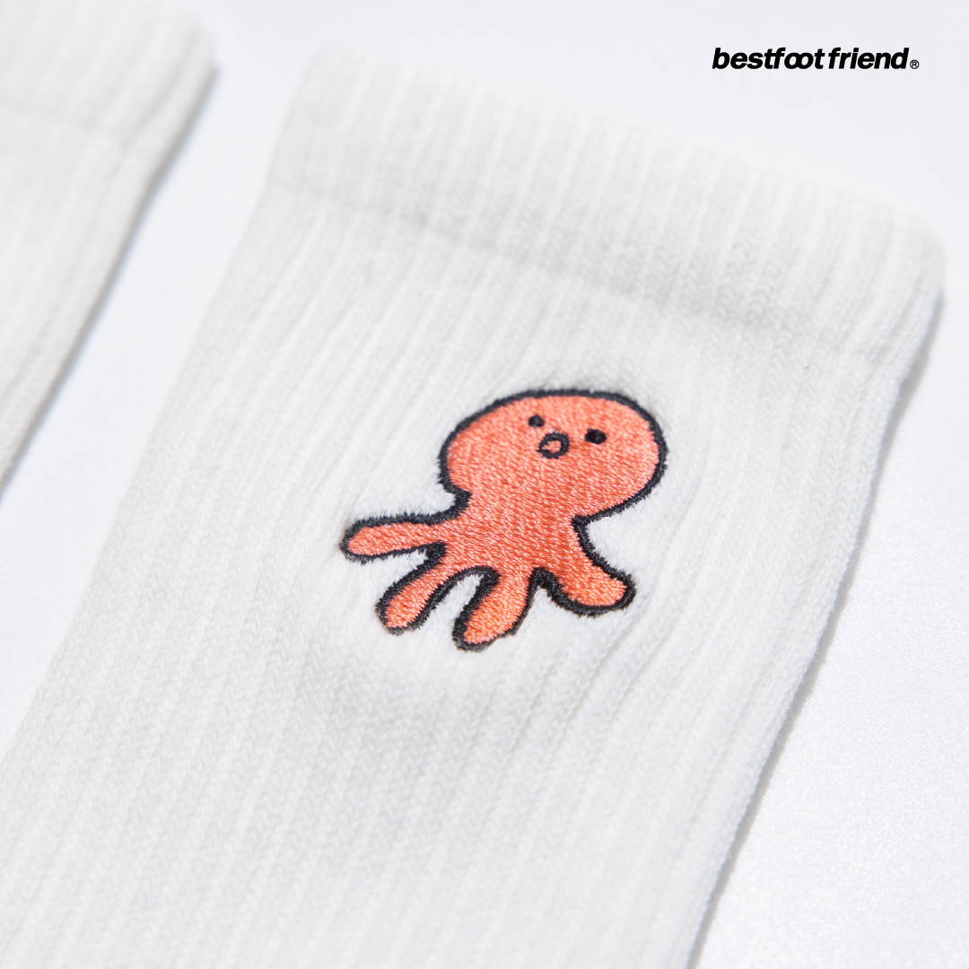 Best Foot Friend Red ET Family Socks