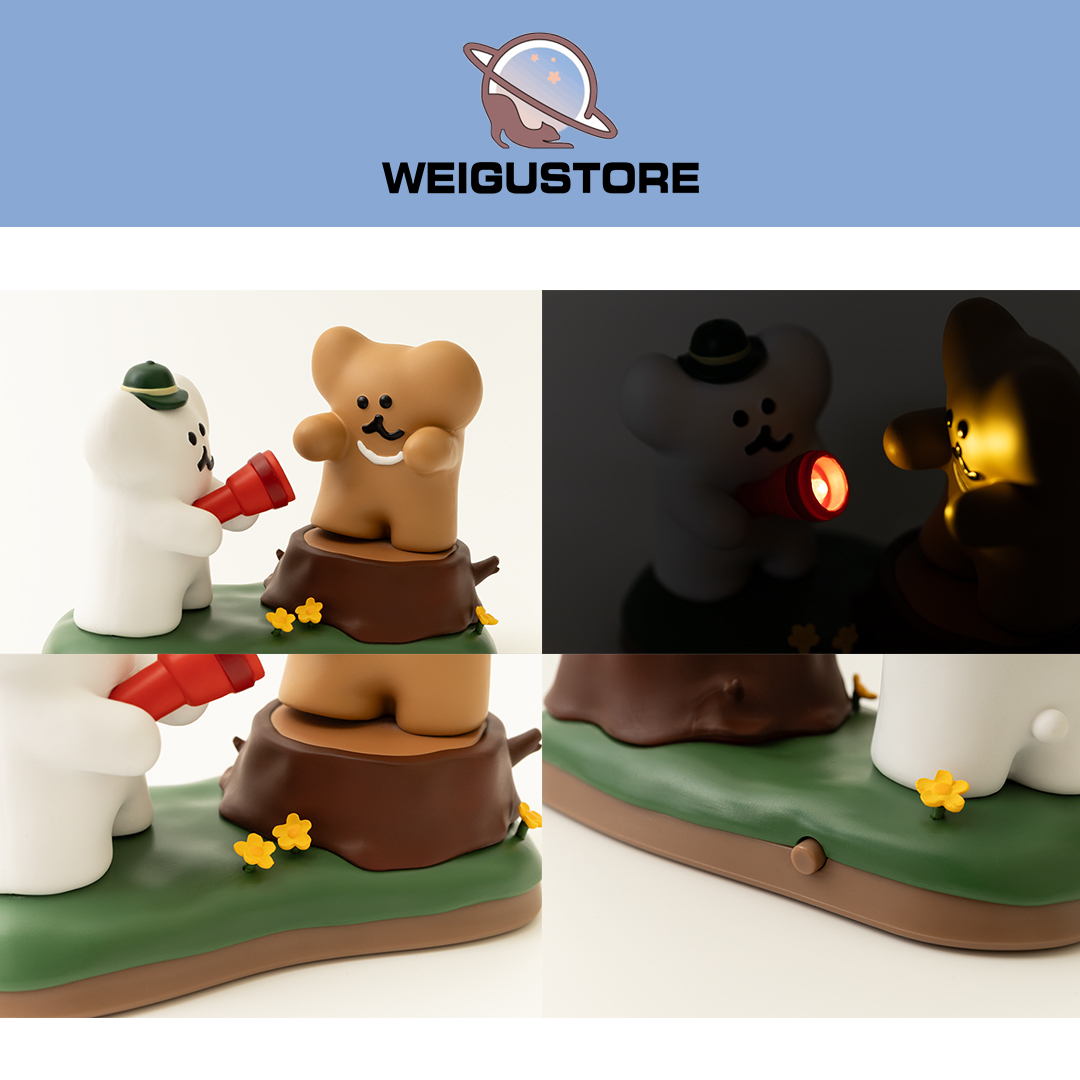 【現貨】Dinotaeng BOBO In The Woods Mini Lamp 公仔 小夜燈