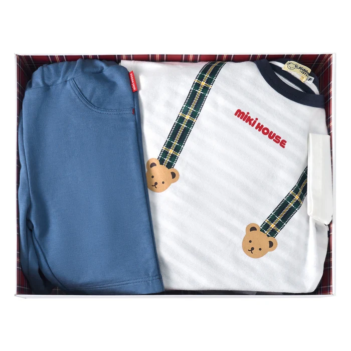 吊帶風格短袖套裝-藏藍