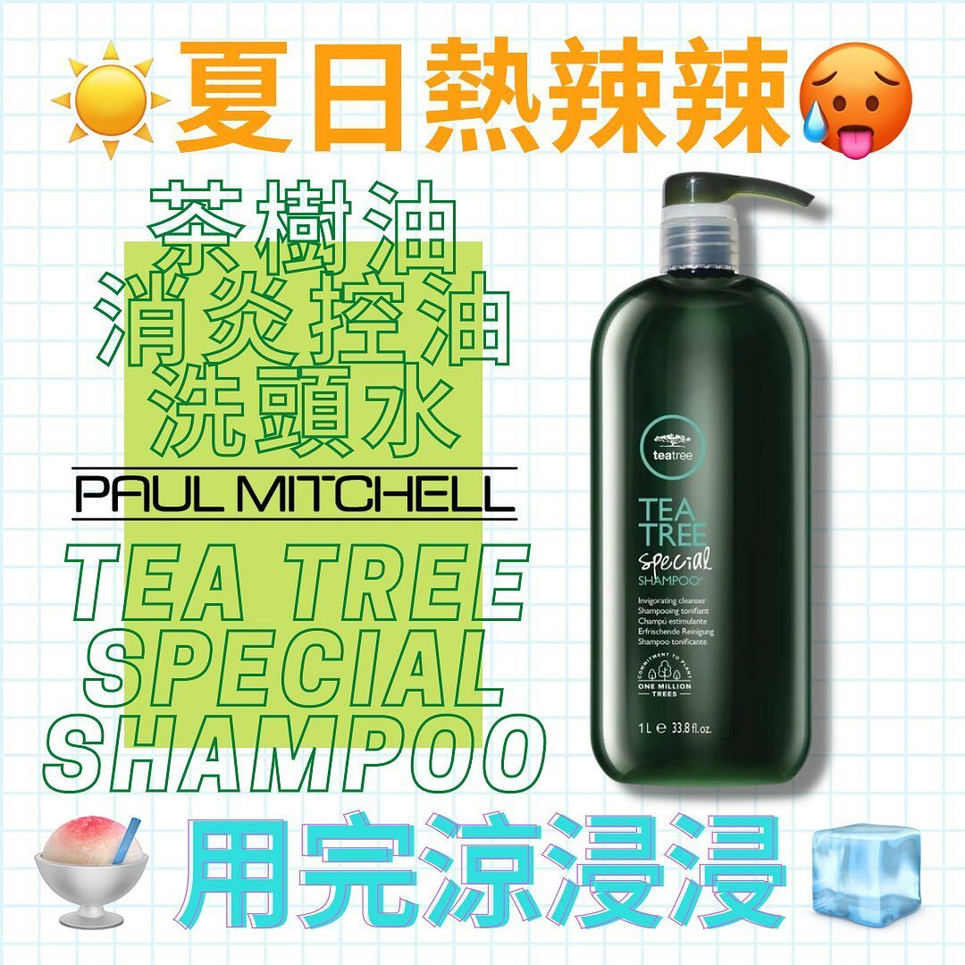 PAUL MITCHELL 茶樹消炎控油清爽冰涼洗頭水 Tea Tree Special Shampoo