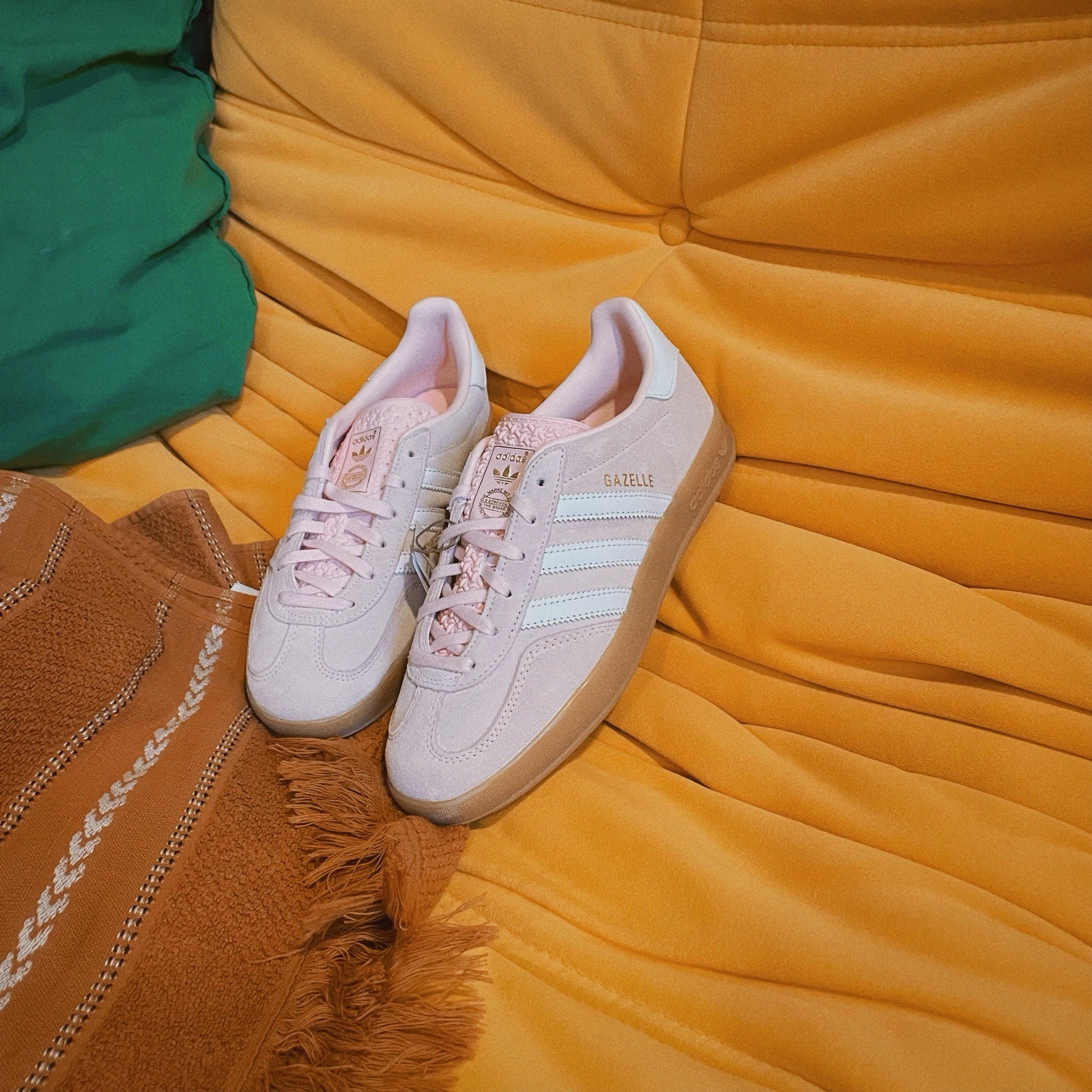 Adidas Originals Gazelle Indoor 粉紅歐蕾 粉色 復古鞋 IH5484