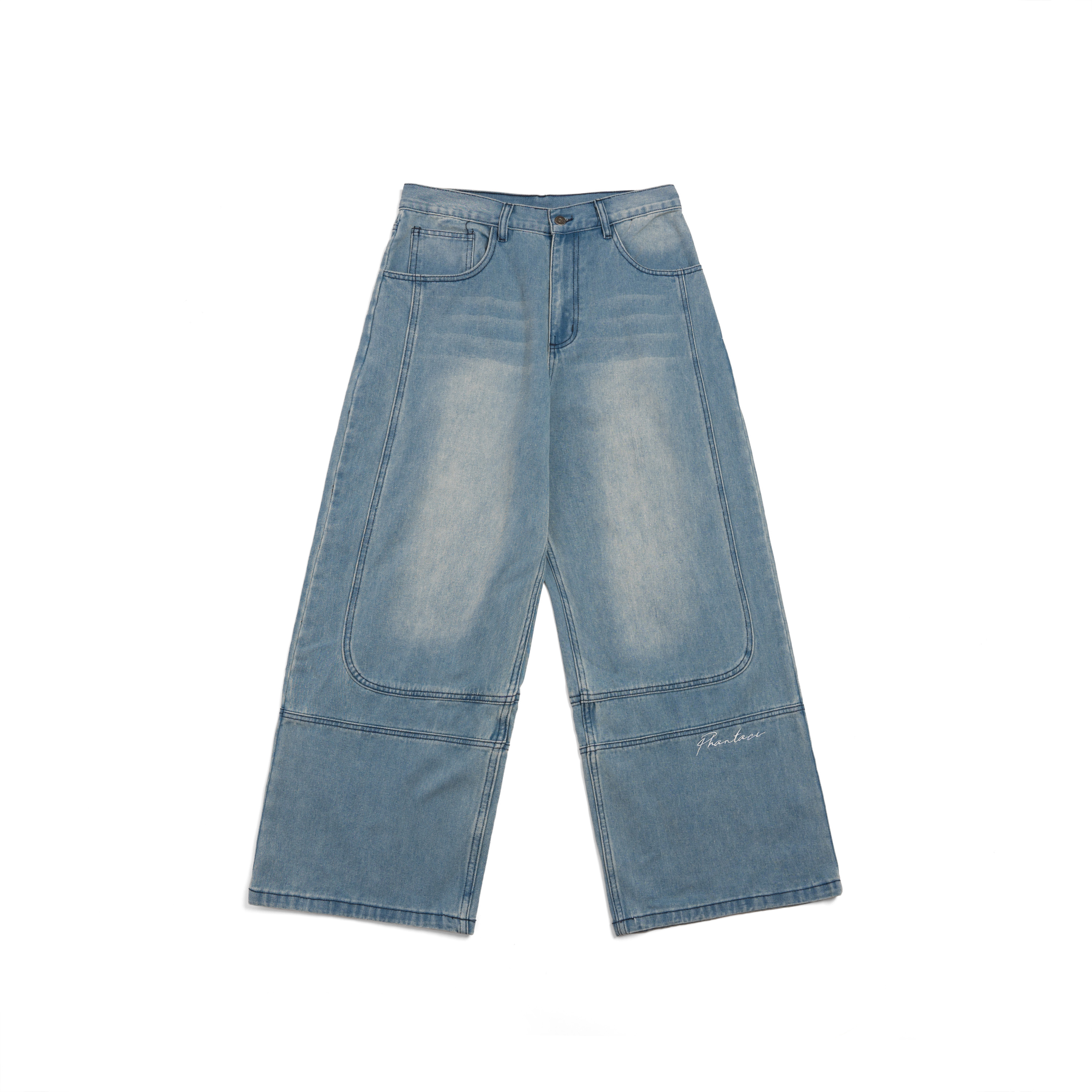 STAR BAGGY JEANS BLUE