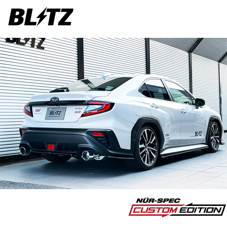 BLITZ NUR SPEC CUSTOMEDITION VS 排氣管 SUBARU WRX VBH 2023-