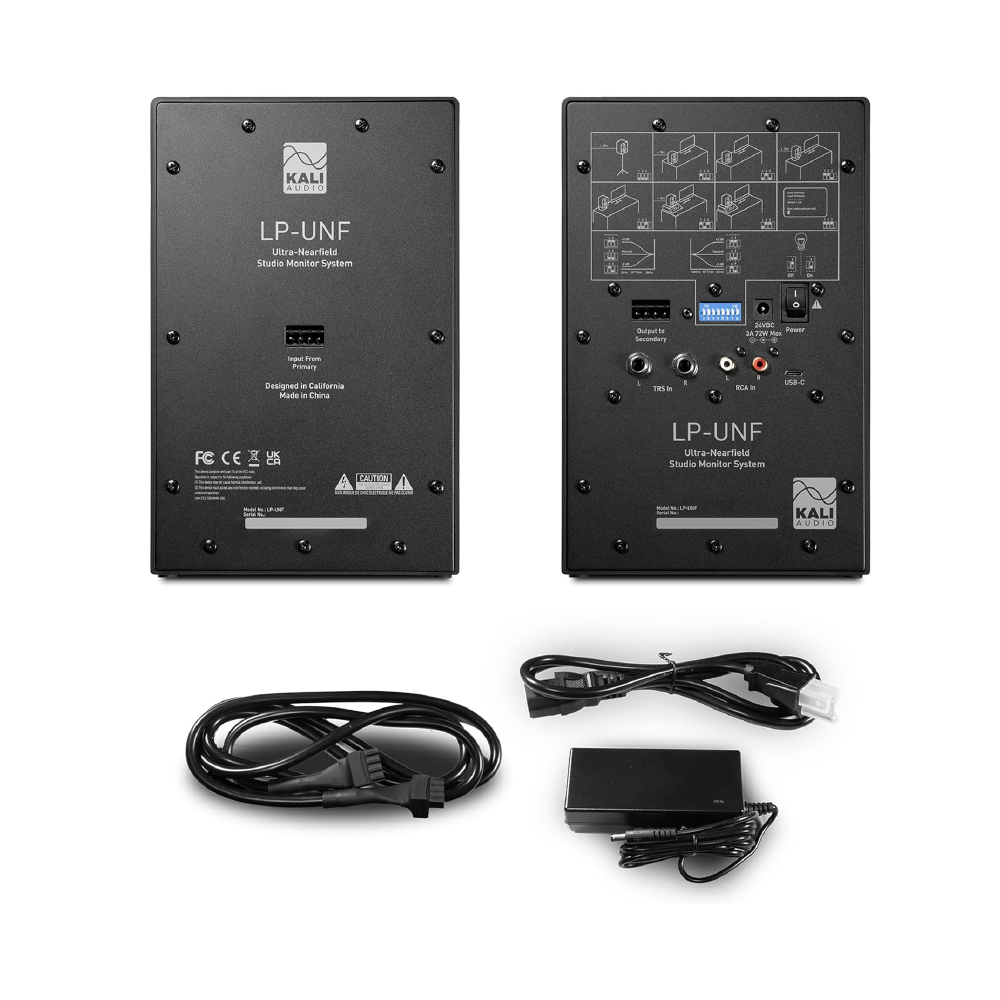 Kali Audio Kali Audio / LP-UNF 4.5吋 錄音室級監聽喇叭(4.5吋,40W)(台灣代理公司貨) 第 4 張圖片｜三峽錄音 / 音響