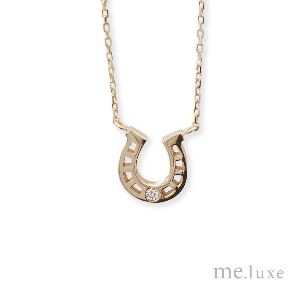 【me.luxe】K10馬蹄鑽鍊