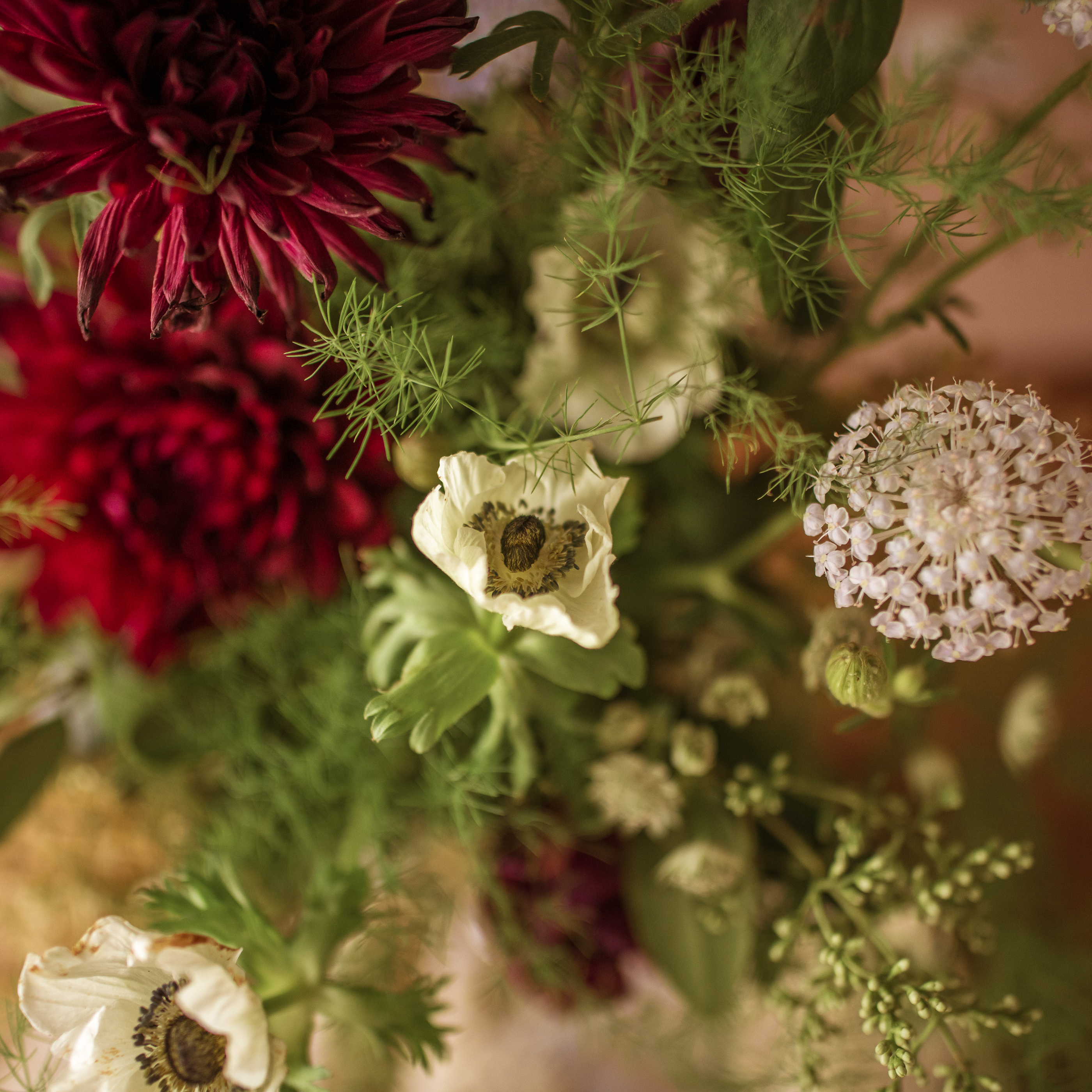 暮紅的呢喃 | 桌花