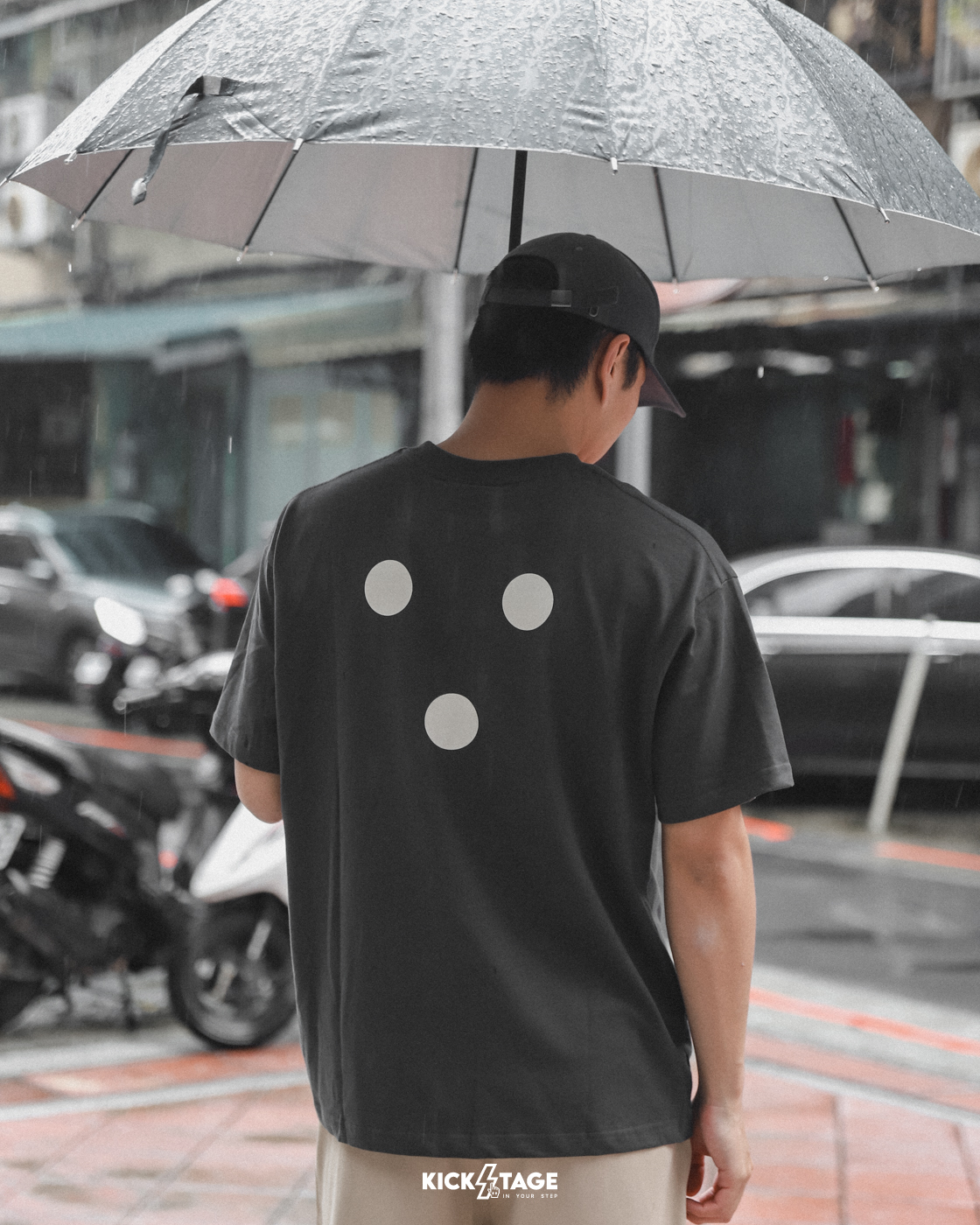 INNERSECT C/O JERRY LORENZO 三生萬物胸前數字背後圓點短T