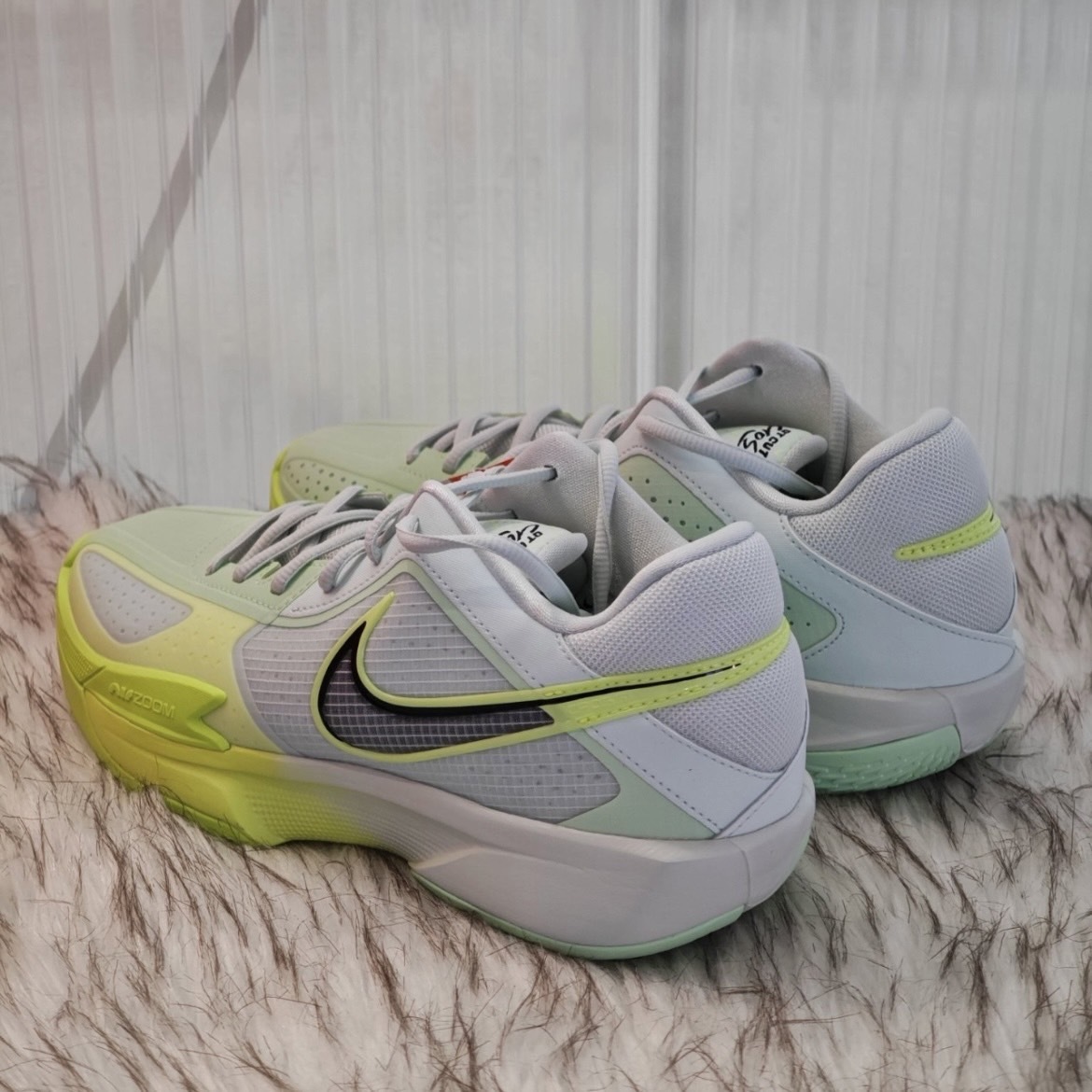 Nike Air Zoom GT Cut CROSS EP 螢光黃 緩震 平價款 實戰籃球鞋