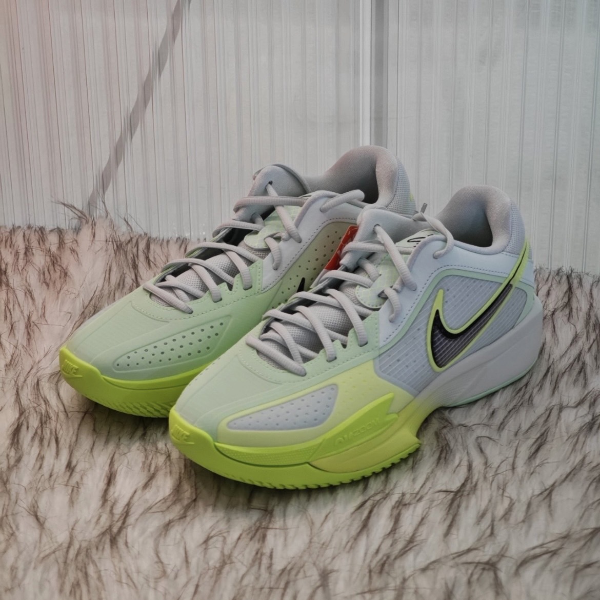 Nike Air Zoom GT Cut CROSS EP 螢光黃 緩震 平價款 實戰籃球鞋