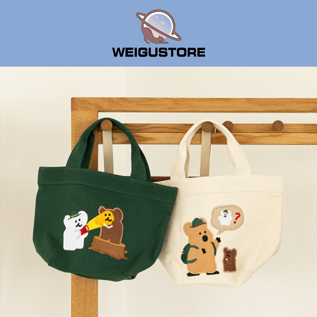 Dinotaeng BOBO in the Woods Canvas Bag 帆布袋 手提袋