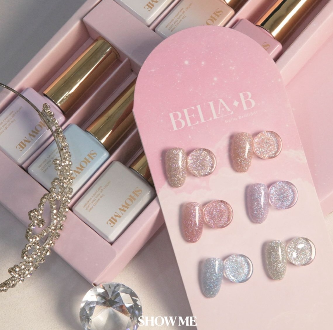 Show Me - 超密碎閃 Flash  Gel BB57~BB62 (10ml)(6色可選)