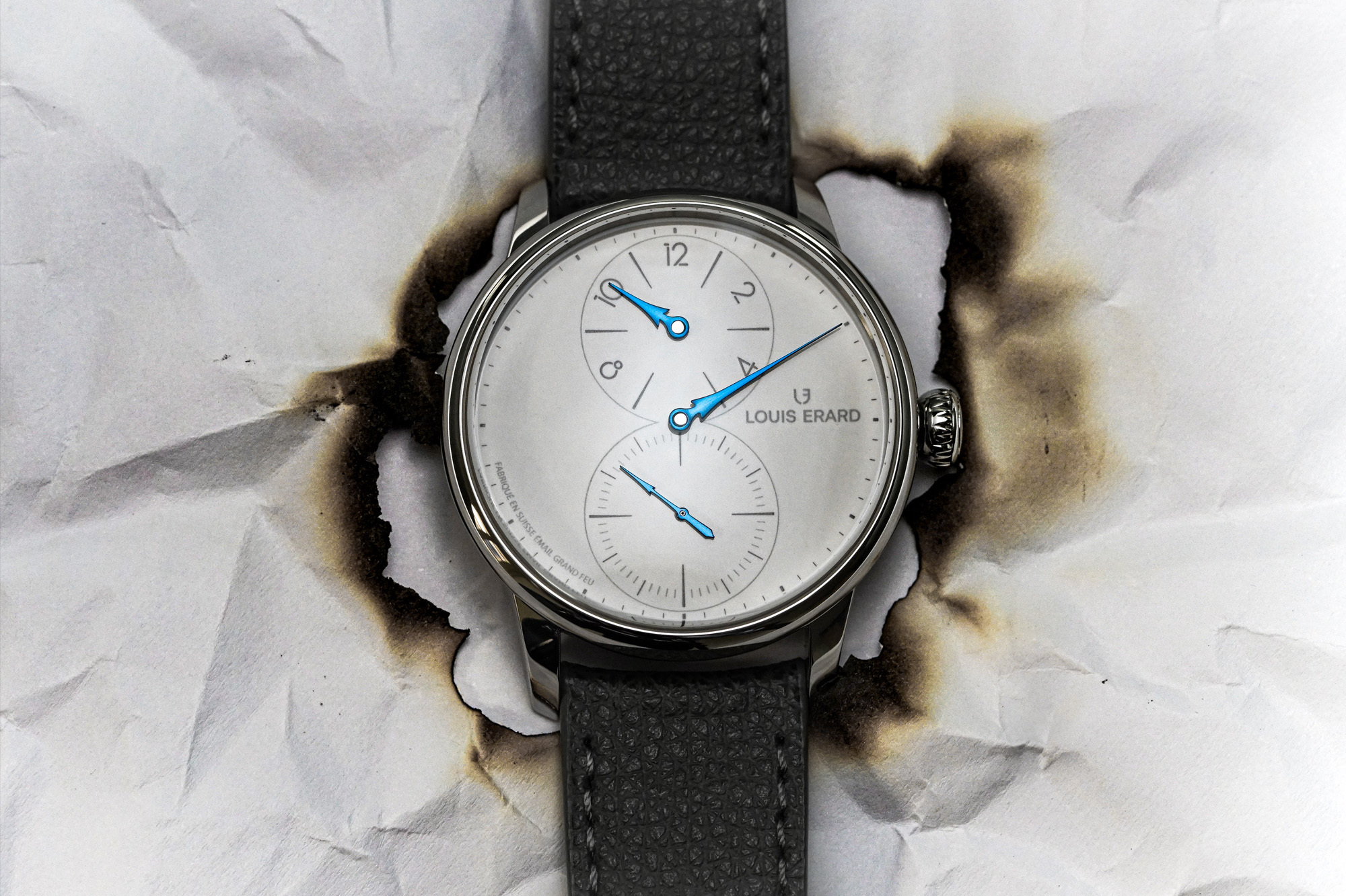 經典大明火琺瑯面盤 LOUIS ERARD再度展現精湛傳統工藝結合當代高級製錶理念