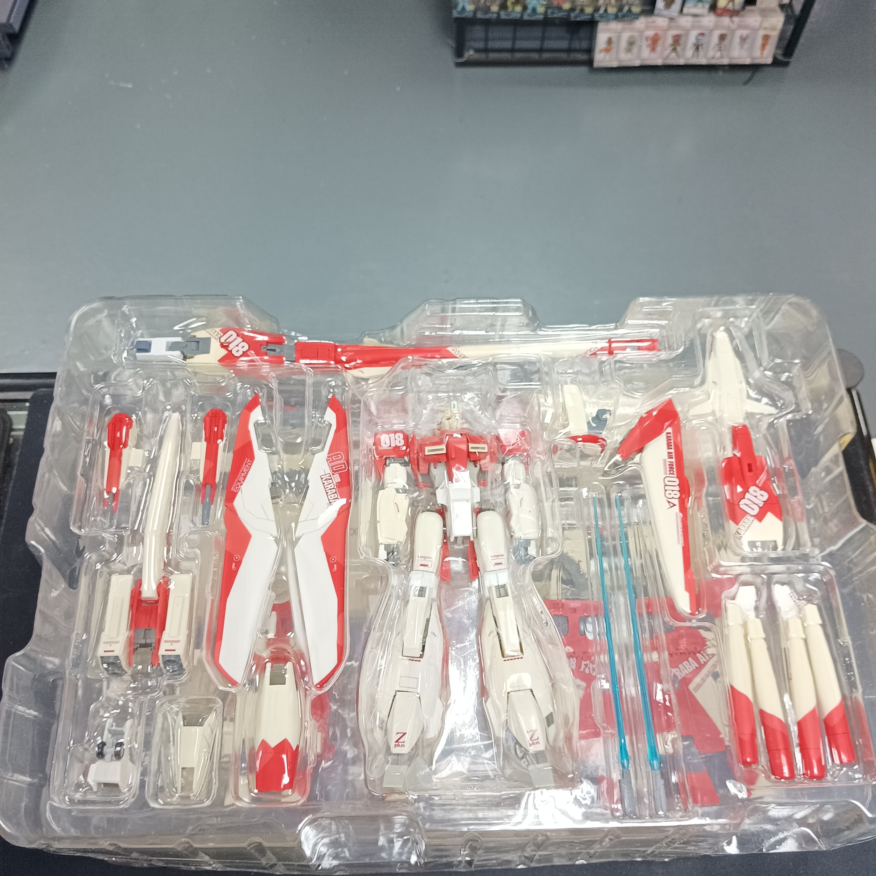 寄賣-GUNDAM-Gundam Fix Figuration Metal Composite 1005 Msz-006a1 ZPLUS Red Ver #1005