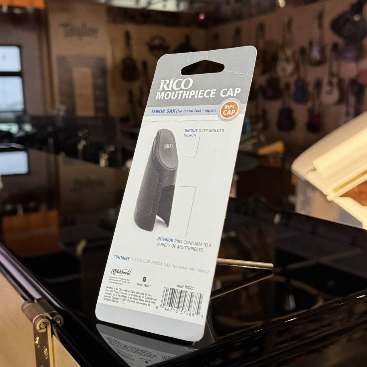 庫存出清 RICO RTS2C 鐵嘴用 次中音薩克斯風吹嘴蓋 Tenor sax