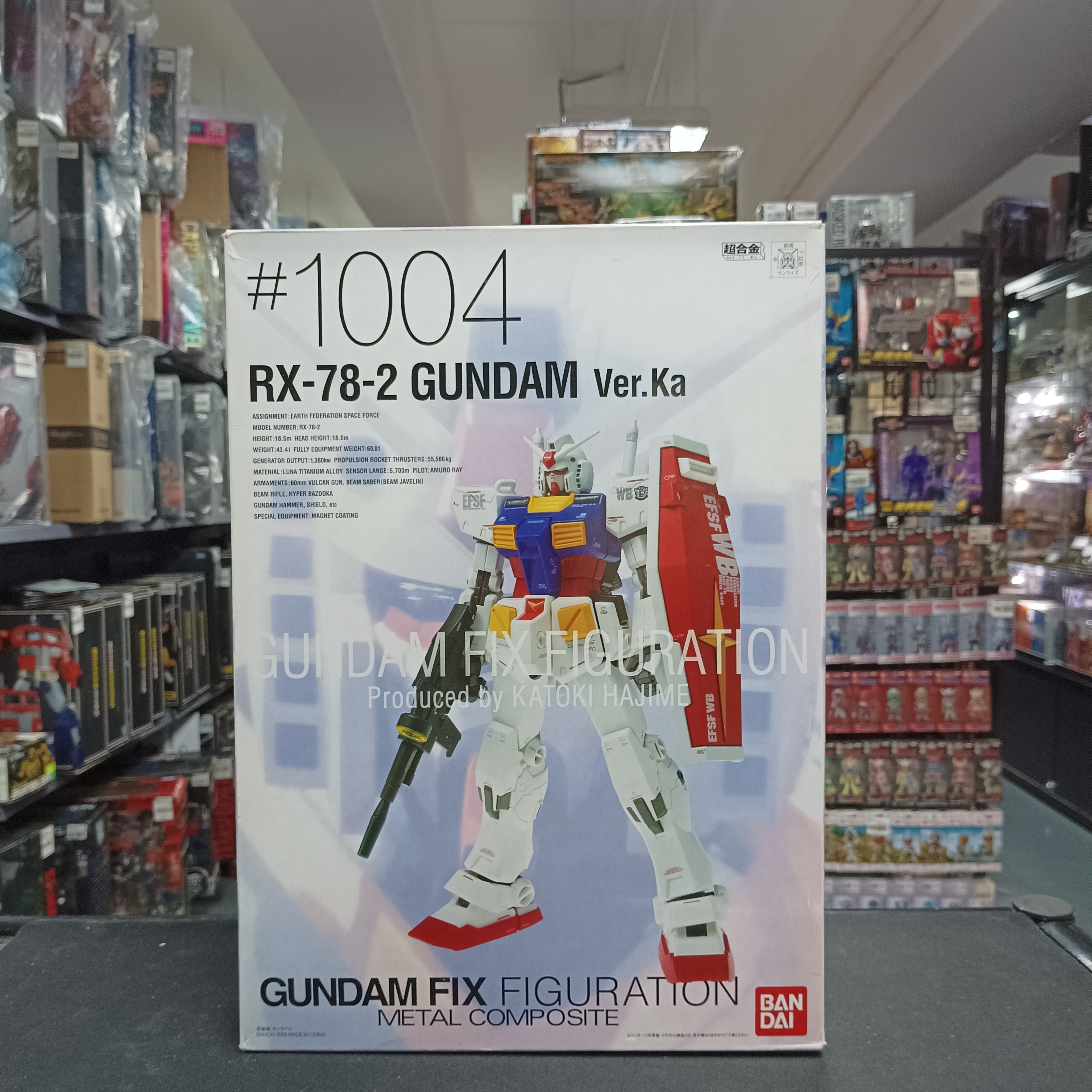 寄賣-GUNDAM-GFF Metal Composite RX-78-2 Gundam Ver.Ka #1004