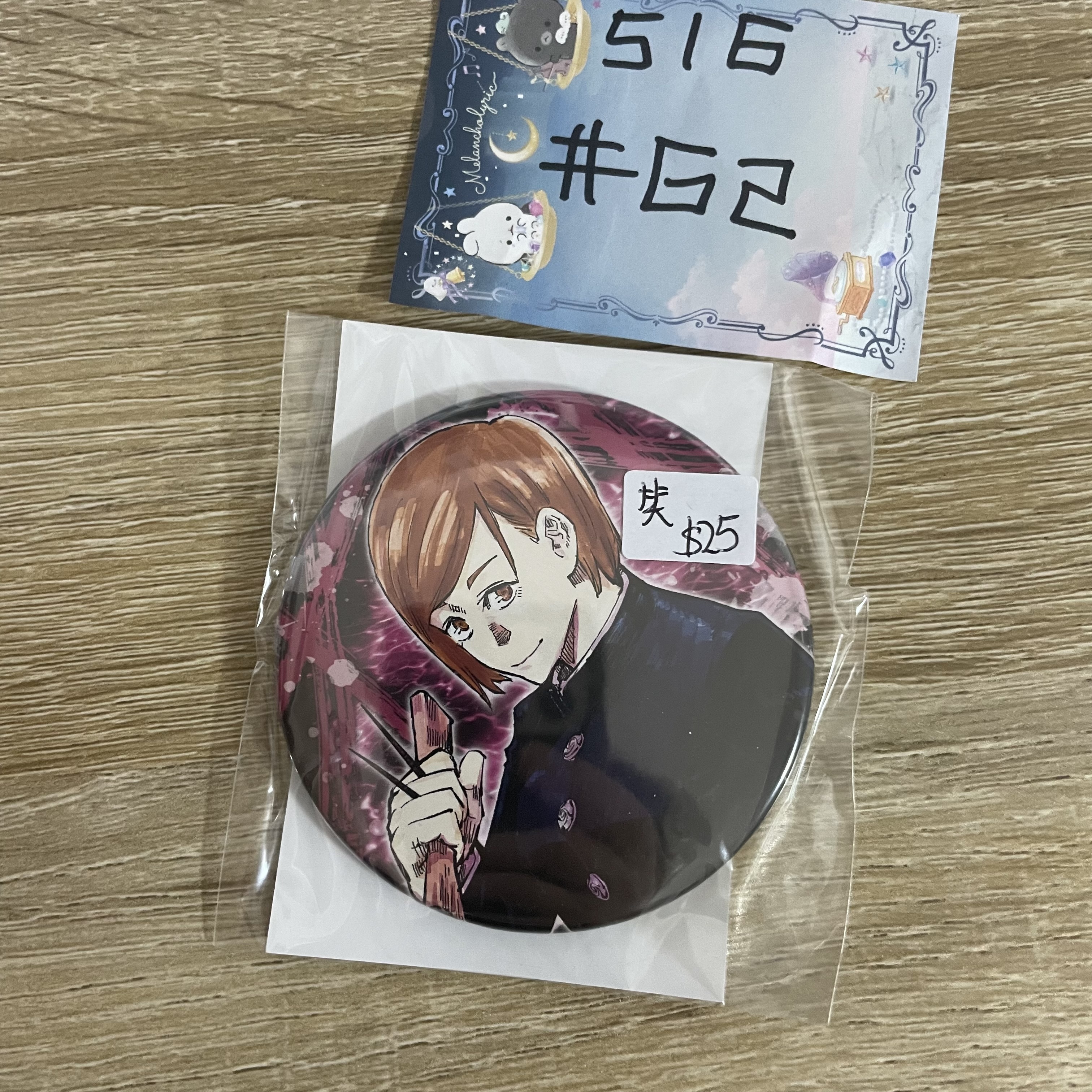 咒術迴戰 野薔薇 笑 襟章#62