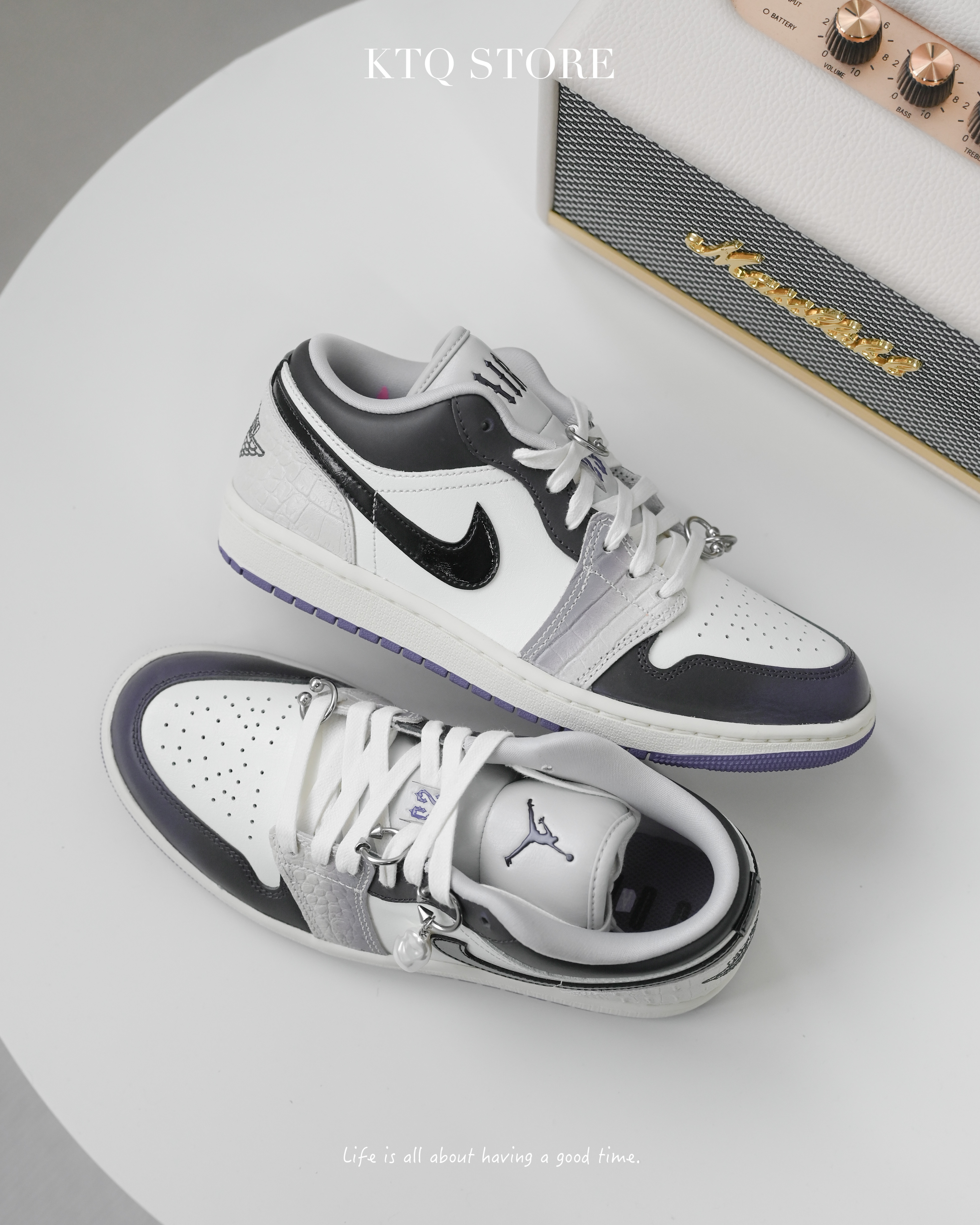 KTQ STORE ‧ Air Jordan 1 Low SE "Punk Rock" 龐克搖滾 HF5759-101