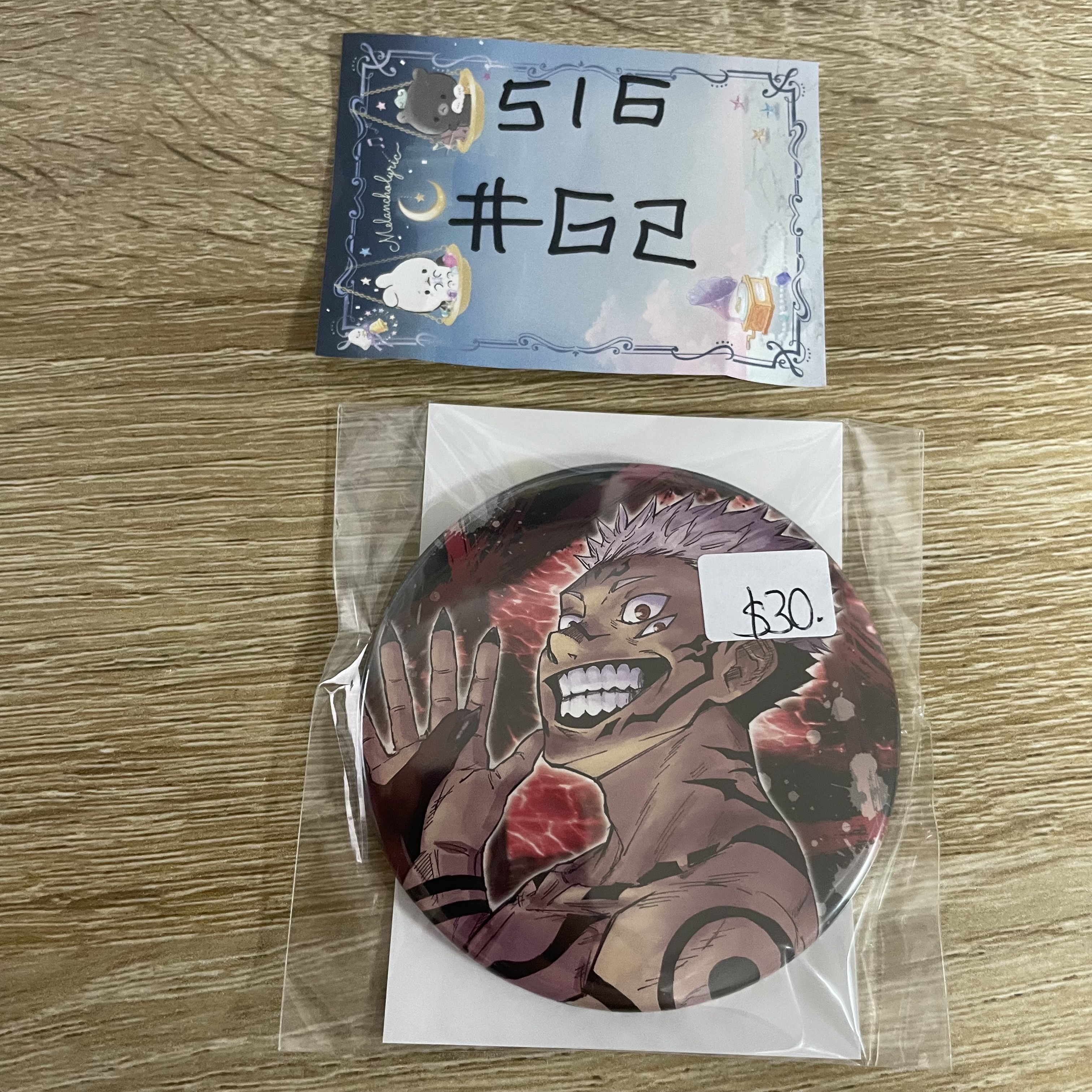 咒術迴戰 宿儺 襟章#62