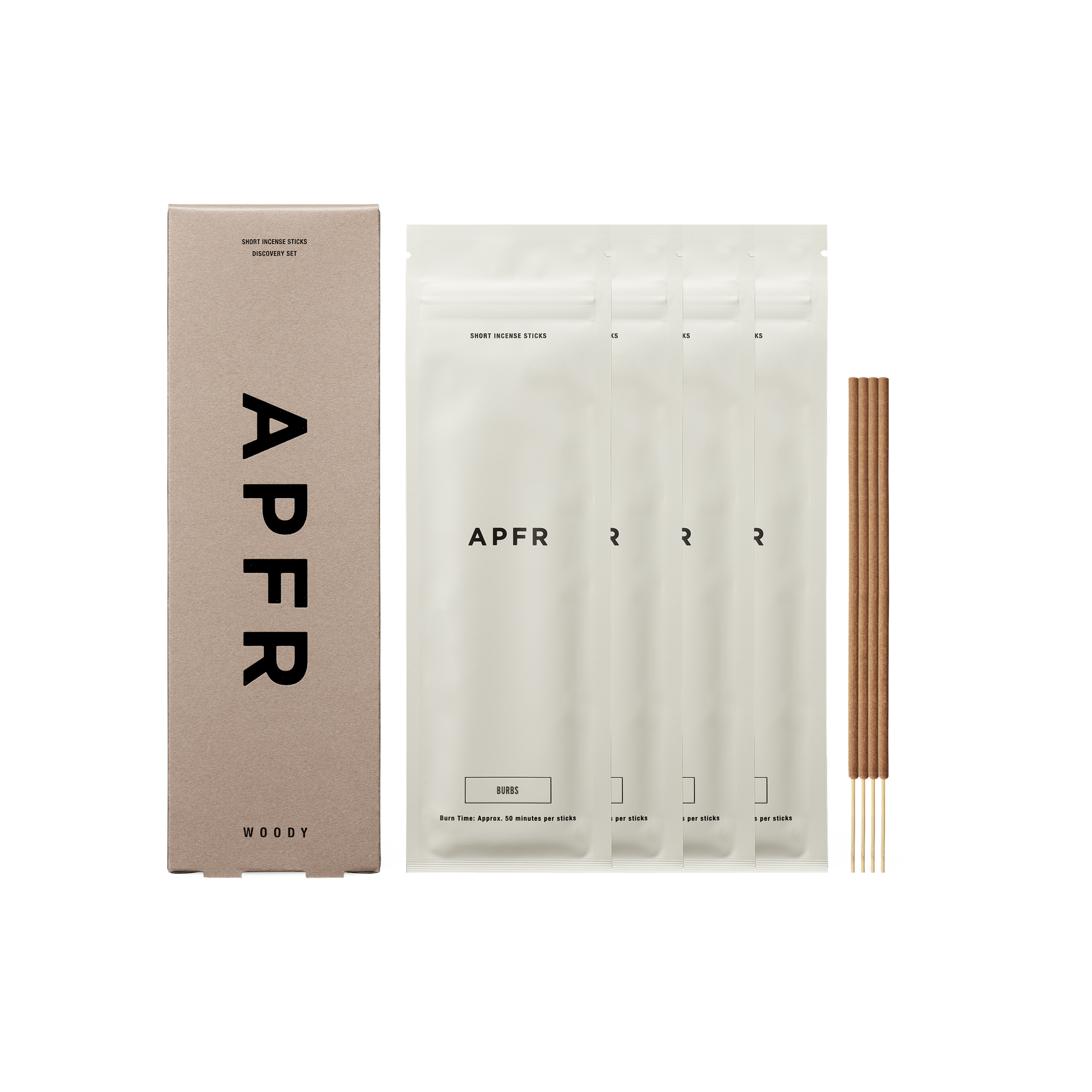 APOTHEKE FRAGRANCE SHORT INCENSE DISCOVER WOODY DS003