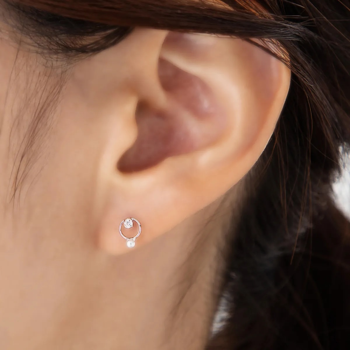 [toki.Tokyo] 抗敏電鍍耳針 | 銀色 | NO.1