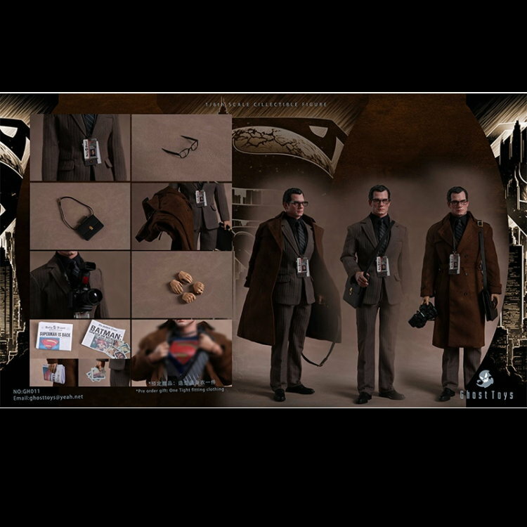 [訂金] Ghost Toys: 1/6 超級記者克拉克