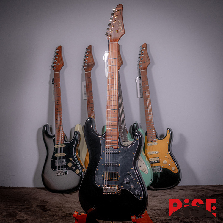 SoloKing Custom MS-11 HSS Roasted Maple BLK 電吉他