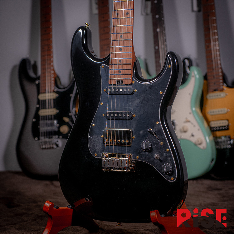 SoloKing Custom MS-11 HSS Roasted Maple BLK 電吉他