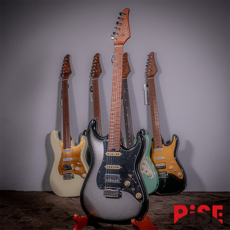 SoloKing Custom MS-11 HSS Roasted Maple SLV 電吉他