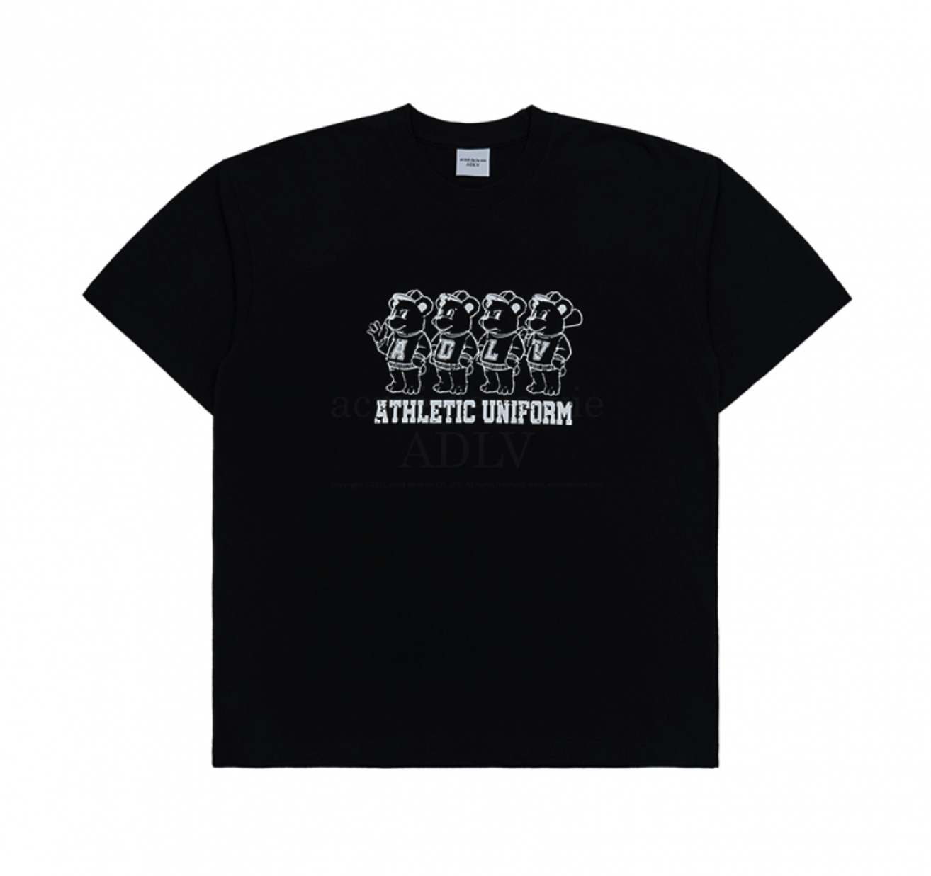 【現貨零碼折扣】ADLV VINTAGE BEAR SHORT SLEEVE T-SHIRT 復古小熊短ＴADLV-23FW-SSAVBR