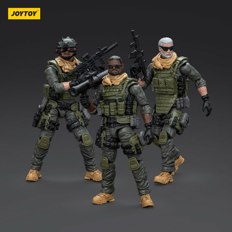 Joy Toy : 1/18 北約國防軍 第13突擊隊 - 狙擊手/爆破手/突擊手 (自選)