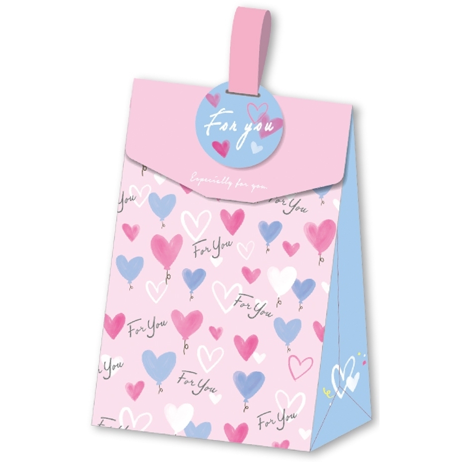 四季紙品 摺邊禮物盒(中) 2入【BD3811】