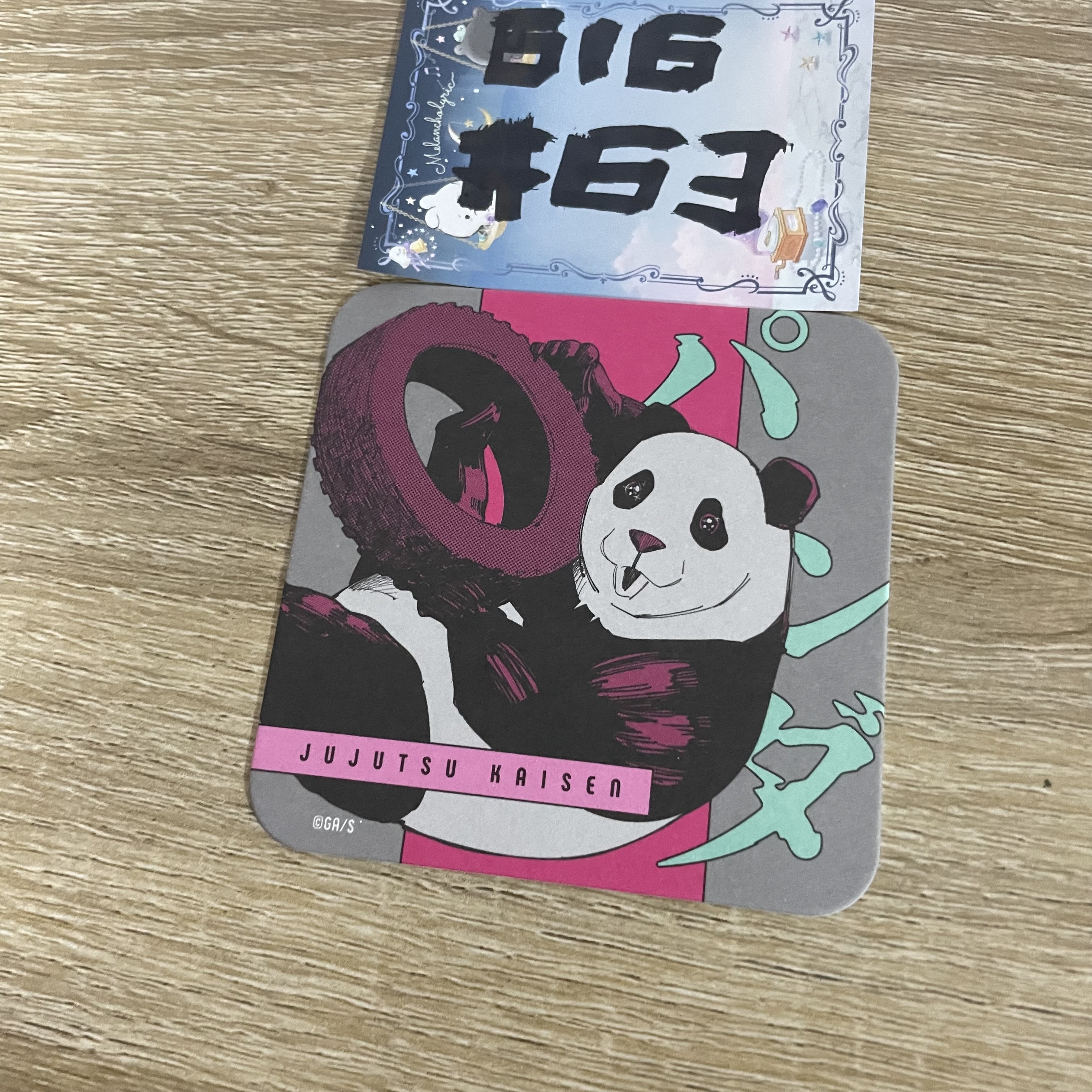 咒術迴戰 PANDA  杯墊#63