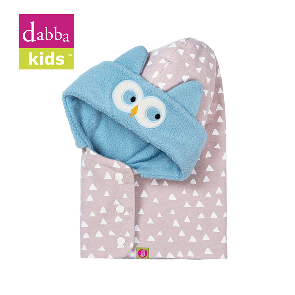 ↘69折【DabbaKids】美國瓦拉圍脖帽 - 貓頭鷹森林 F 號