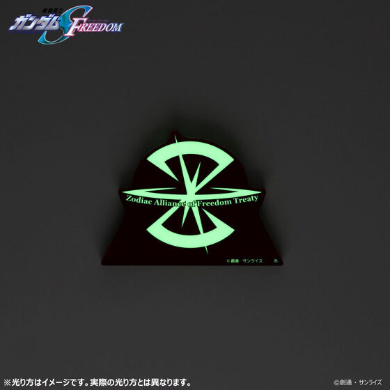 219464 Pbandai 預訂2024/12月 機動戦士ガンダムSEED FREEDOM 光るアクリルスタンド ザフト