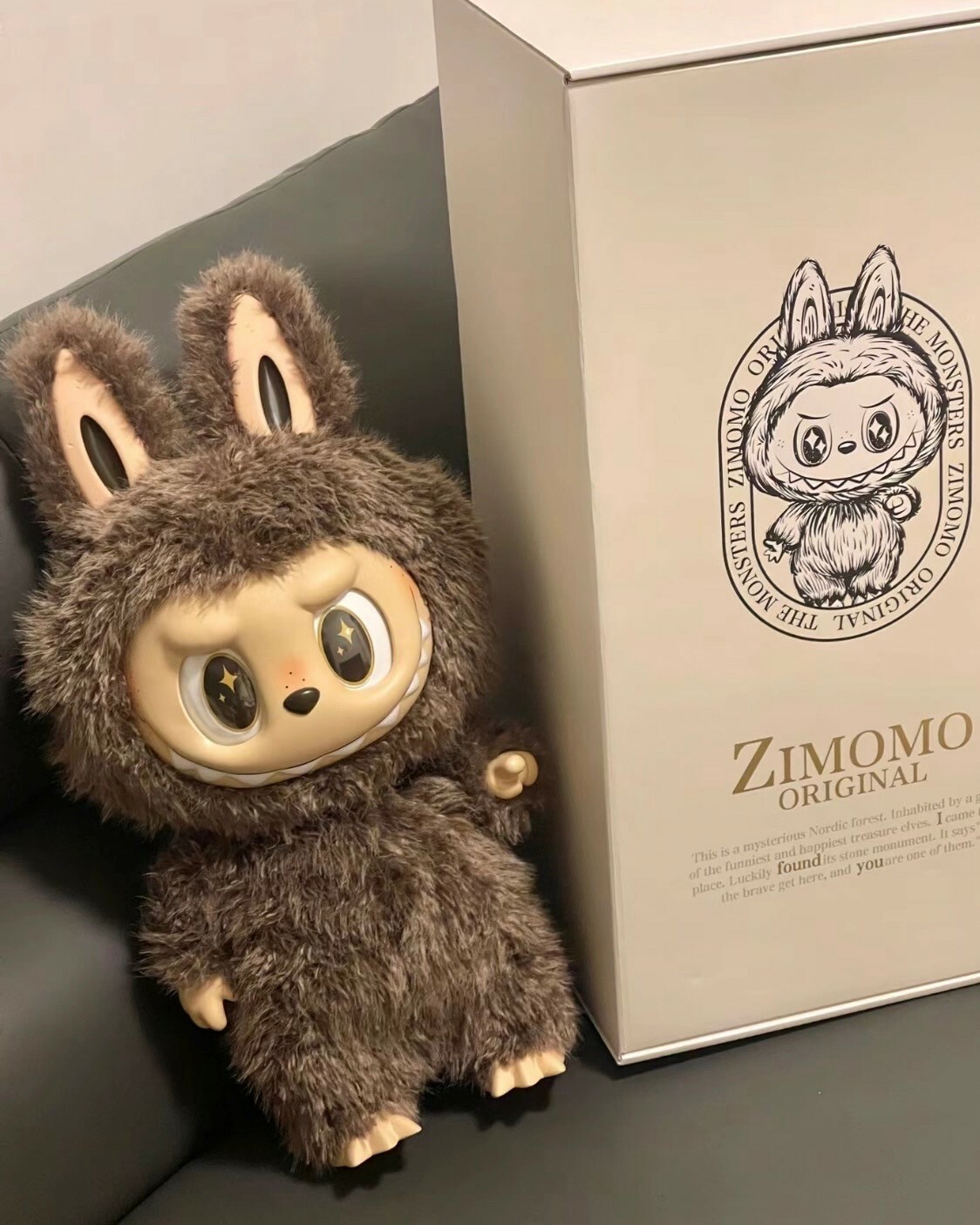 LABUBU Zimomo THE MONSTERS x I FOUND YOU 拉布布泡泡瑪特公仔擺件