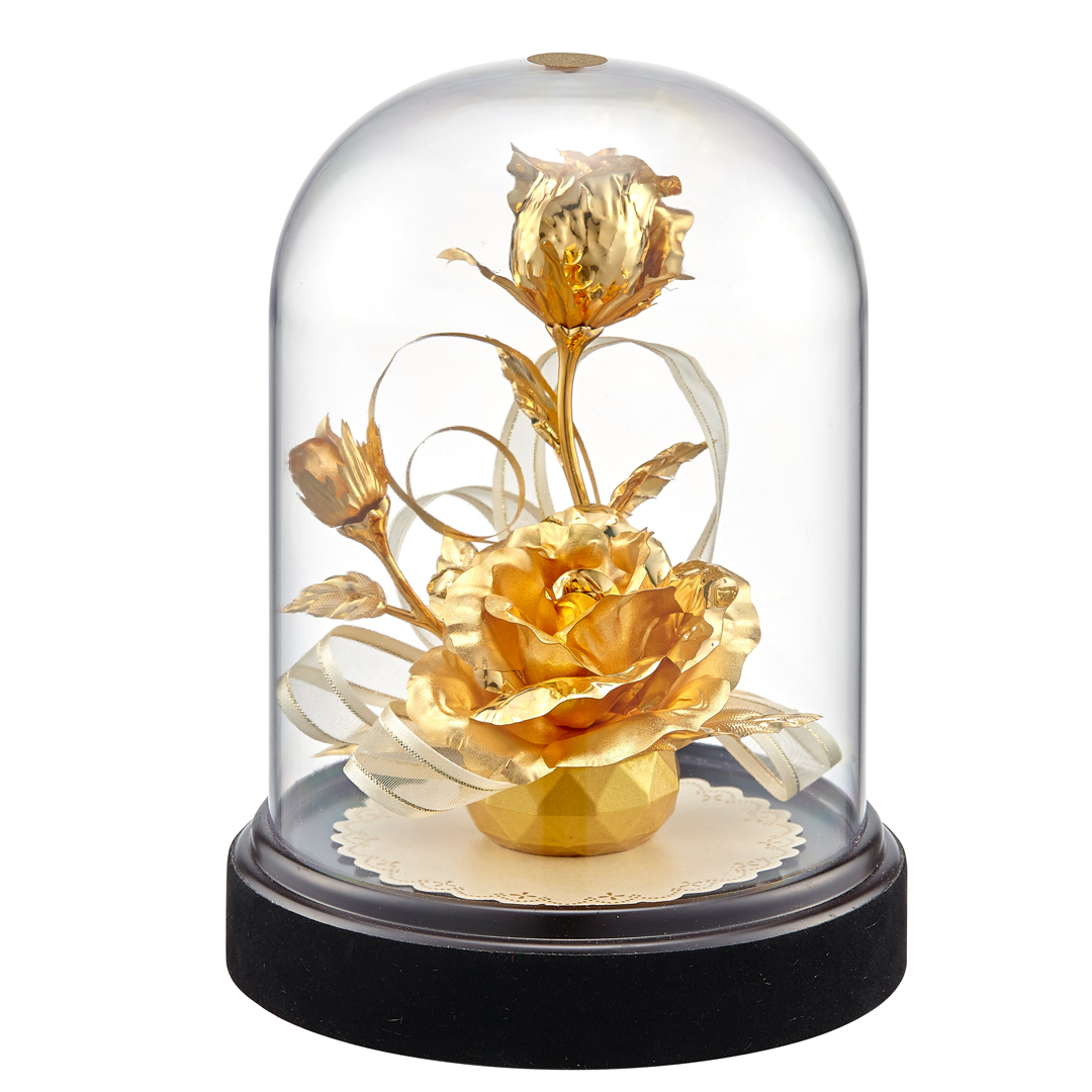 情人節│結婚賀禮首選│立體金鑽玫瑰花