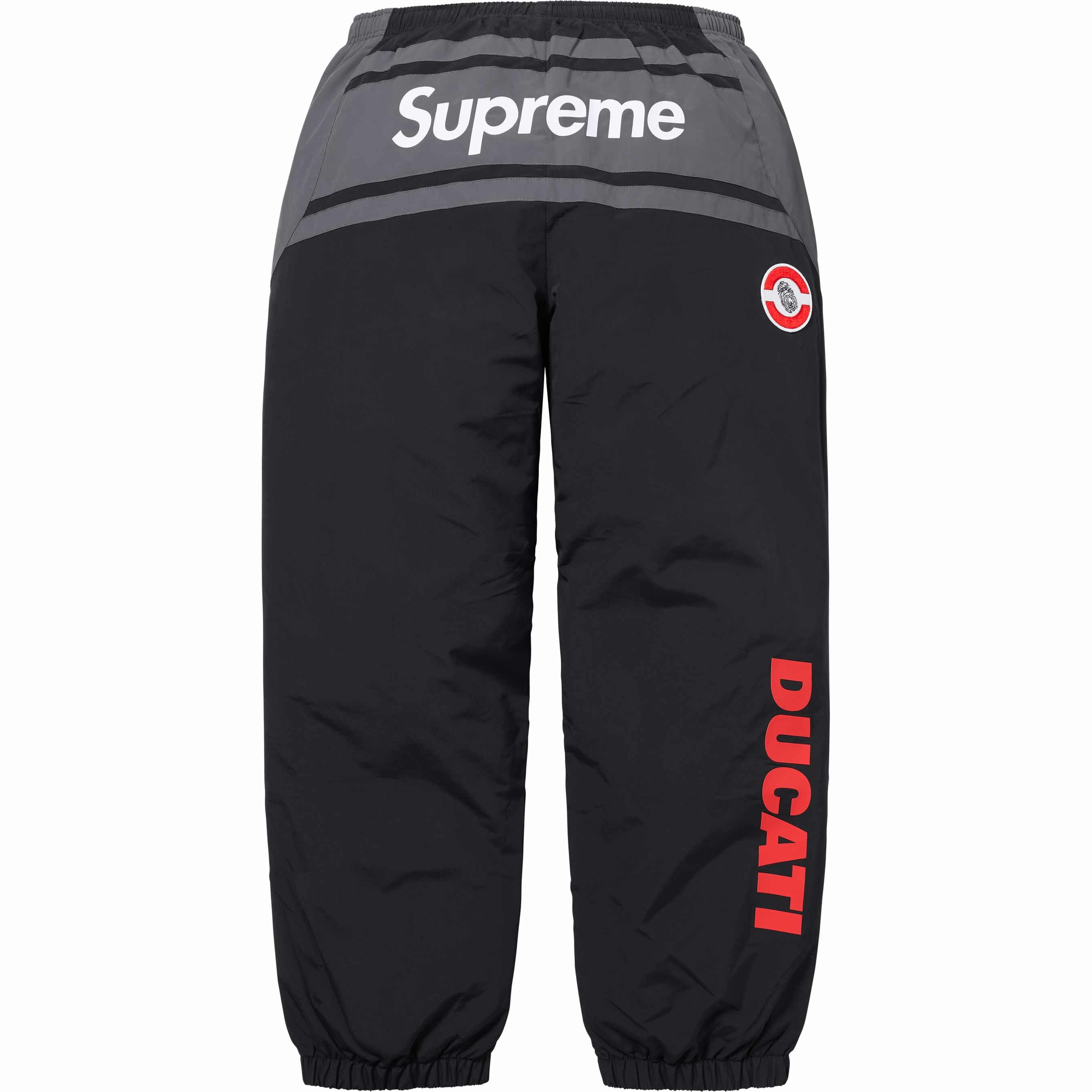 SUPREME® SS24 /DUCATI® TRACK PANT BLACK