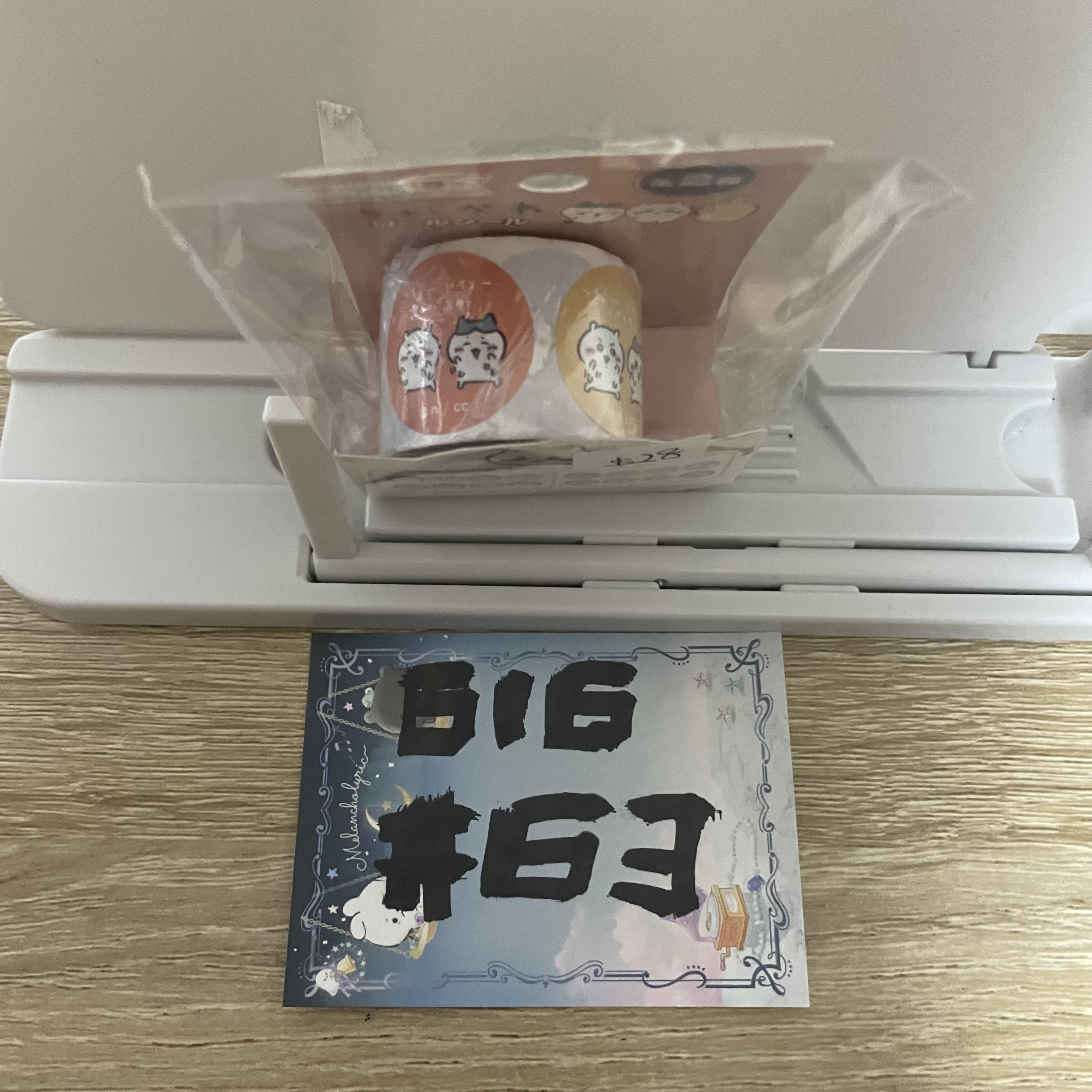 CHIIKAWA  紙膠帶#63