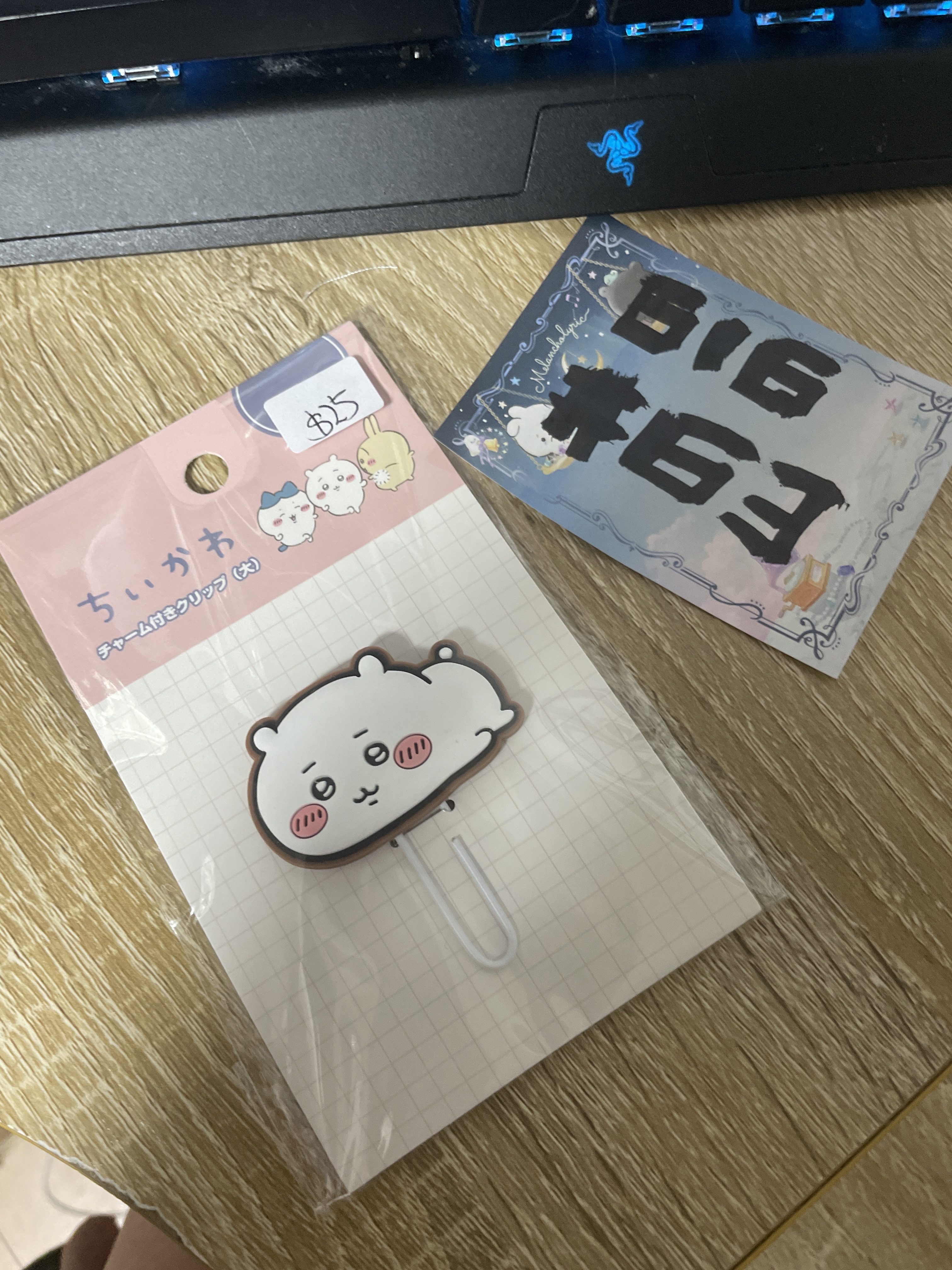 CHIIKAWA  小可愛 萬字夾#63