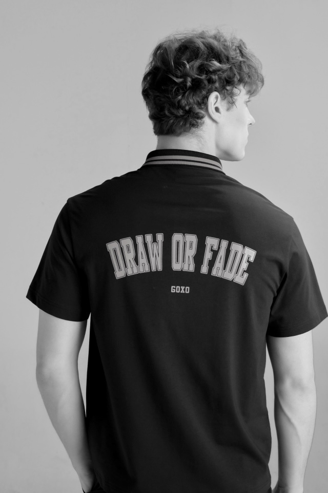 男女共款【現貨】韓國Goxo Golf 運動品牌 學院風字母Polo短袖 （MW113106)